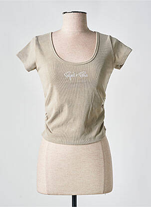 Top bej PROJECT X PARIS femeie