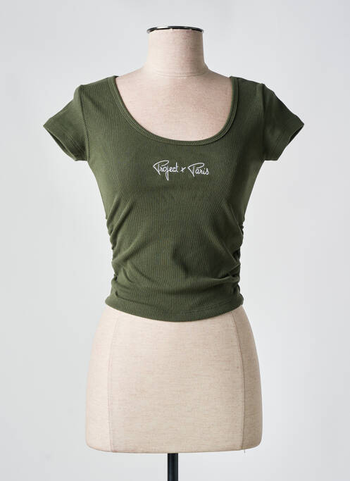 Top verde PROJECT X PARIS femeie