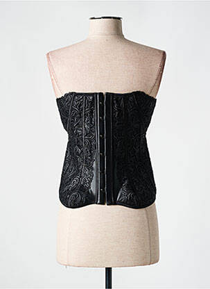 Corset fără armatură negru AUBADE femeie