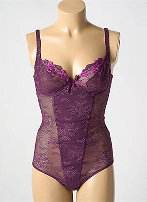 Body de lenjerie violet ANTINEA femeie