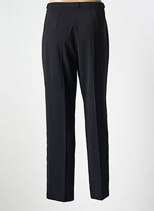 Pantalon drept croială morcov talie înaltă negru MODISSIMO femeie