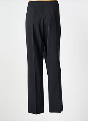 Pantalon evazat talie cu cleme talie înaltă negru PAUSE CAFE femeie