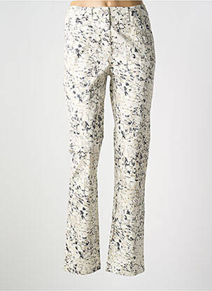 Pantalon slim bej PAUSE CAFE femeie