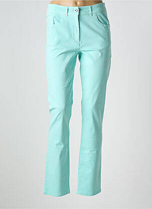 Pantalon slim albastru PAUSE CAFE femeie