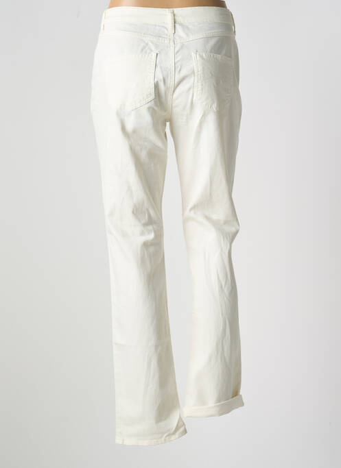 Blugi cu croială dreaptă bej GUY DUBOUIS femeie