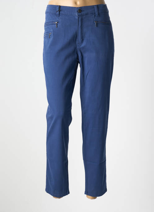 Blugi cu croială slim albastru ANNA MONTANA femeie