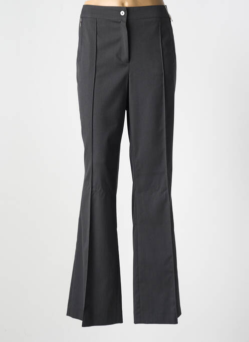 Pantalon evazat gri DUO femeie