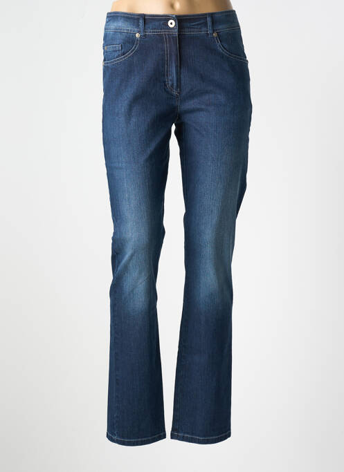 Blugi cu croială slim albastru PAUSE CAFE femeie