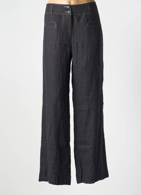 Pantalon larg negru PAUSE CAFE femeie