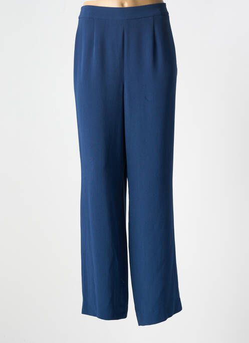 Pantalon larg albastru TRU femeie