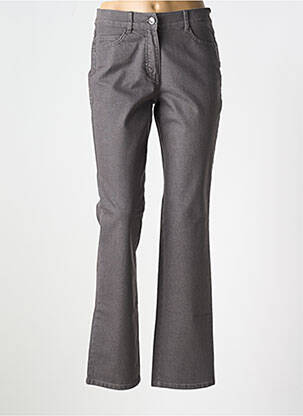 Blugi cu croială dreaptă gri LEBEK femeie