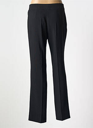 Pantalon drept țesătură crep mărime normală negru LEBEK femeie