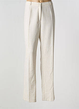 Pantalon drept bej LISA CHESNAY femeie