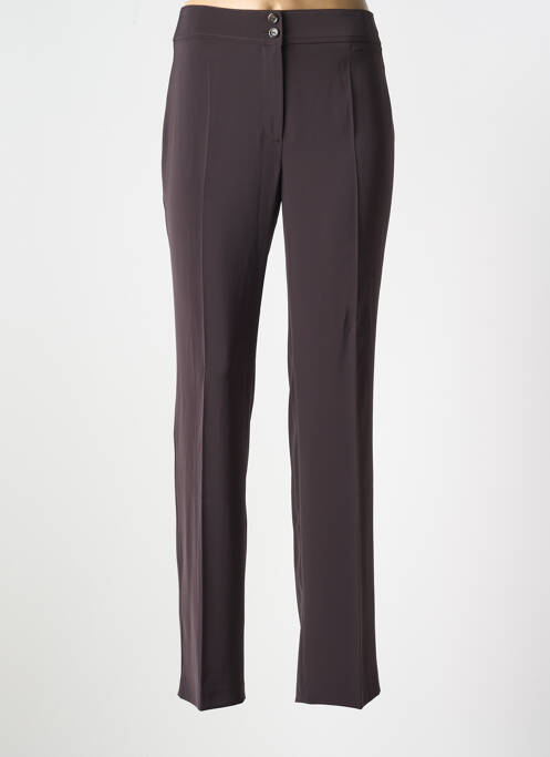 Pantalon drept maro LEBEK femeie