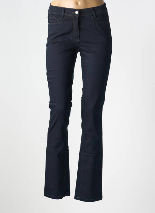 Blugi cu croială dreaptă albastru GERKE MY PANTS femeie