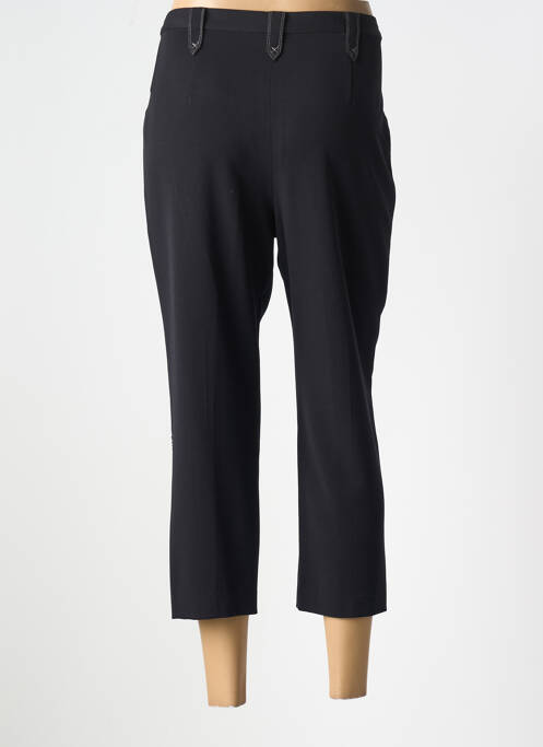 Pantalon trei sferturi negru LISA CHESNAY femeie