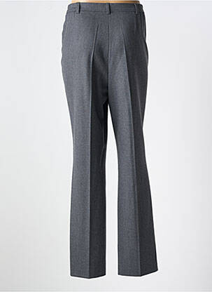 Pantalon drept talie elastică mărime normală gri GARDEUR femeie