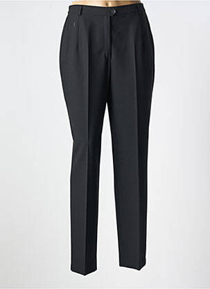 Pantalon drept țesătură crep negru GARDEUR femeie