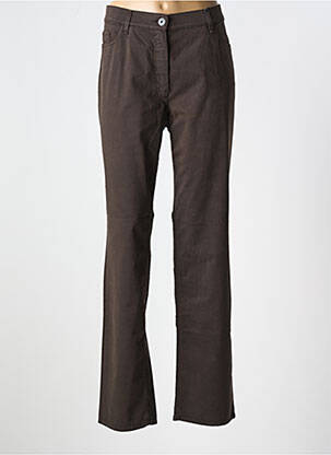 Pantalon drept elasticitate mărime normală maro ATELIER GARDEUR femeie