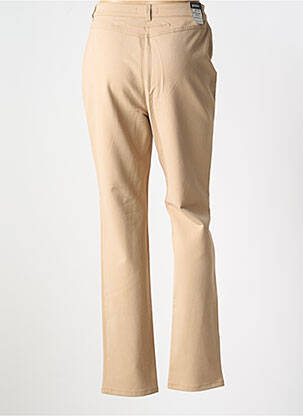 Pantalon drept elasticitate mărime normală bej GARDEUR femeie