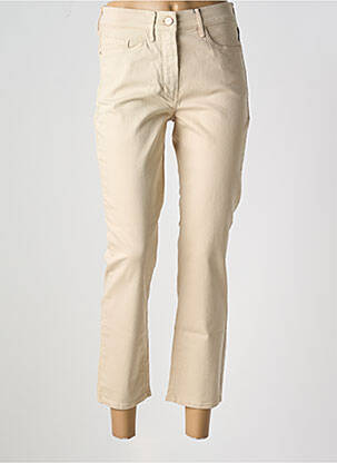 Blugi cu croială slim bej ATELIER GARDEUR femeie