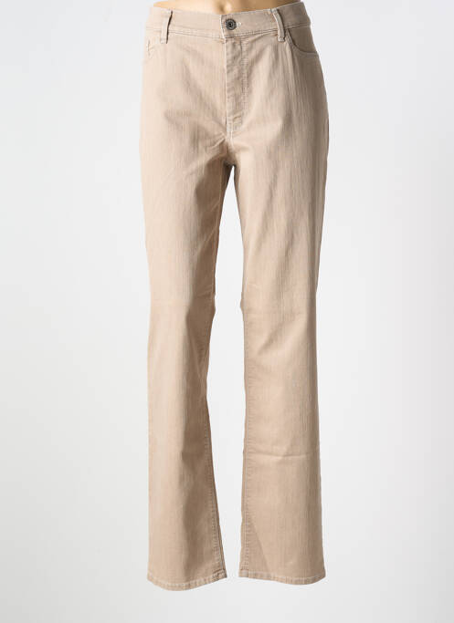 Blugi cu croială dreaptă maro GARDEUR femeie