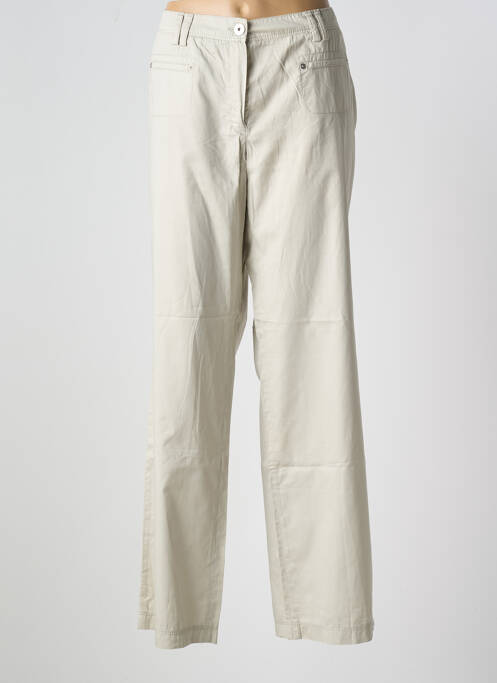 Pantalon drept bej GARDEUR femeie