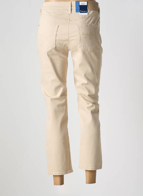 Blugi cu croială slim bej ATELIER GARDEUR femeie