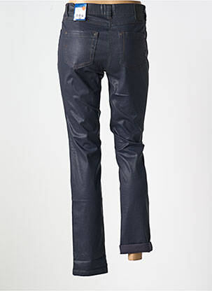 Pantalon slim țesătură acoperită mărime normală albastru GERKE MY PANTS femeie
