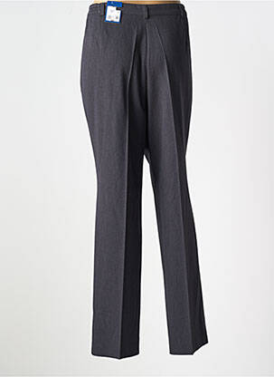 Pantalon drept talie cu cleme talie înaltă gri GERKE MY PANTS femeie