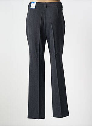 Pantalon drept talie cu cleme talie înaltă gri GERKE MY PANTS femeie