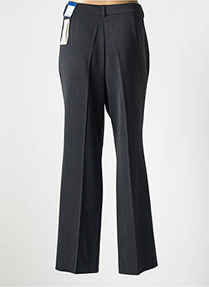 Pantalon drept talie cu cleme talie înaltă gri GERKE MY PANTS femeie