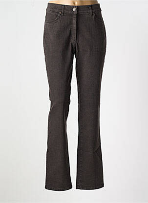 Blugi cu croială dreaptă maro GERKE MY PANTS femeie