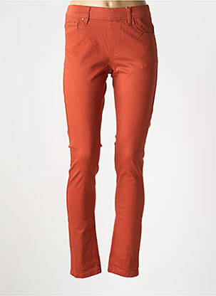 Jegging țesătură denim mărime normală portocalie GRIFFON femeie