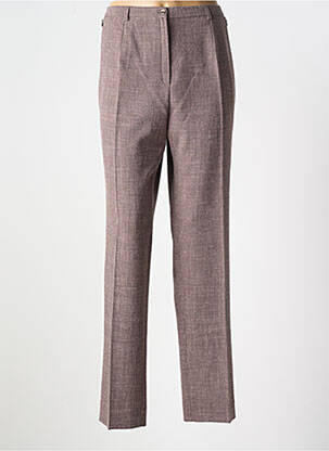 Pantalon drept maro GUY DUBOUIS femeie