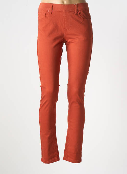 Jegging țesătură denim mărime normală portocaliu GRIFFON femme