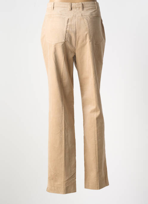 Pantalon drept bej HUCKE WOMAN femeie