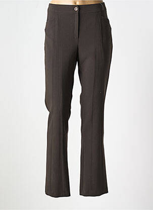 Pantalon drept maro JEAN DELFIN femeie