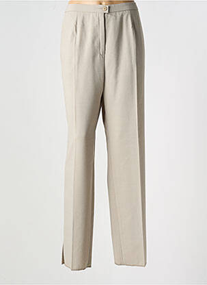 Pantalon drept bej KARTING femeie