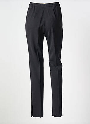 Pantalon drept elasticitate mărime normală negru KARTING femeie