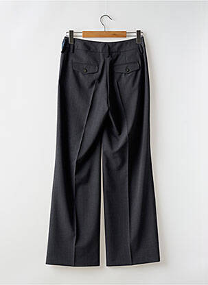 Pantalon drept țesătură poplin mărime normală gri GARDEUR femeie