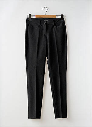 Pantalon slim țesătură poplin mărime normală gri GERKE MY PANTS femeie