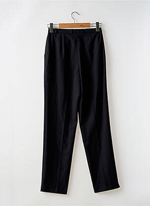 Pantalon slim țesătură poplin mărime normală negru HUCKE WOMAN femeie