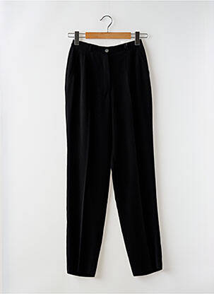 Pantalon slim talie elastică mărime normală negru GARDEUR femeie
