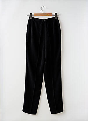Pantalon slim talie elastică mărime normală negru GARDEUR femeie