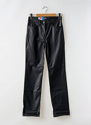 Pantalon drept elasticitate mărime normală negru GARDEUR femeie