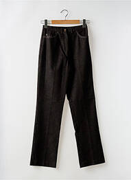 Pantalon slim talie elastică mărime normală negru GUY DUBOUIS femme
