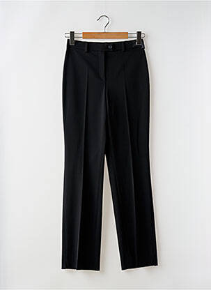 Pantalon drept țesătură poplin negru GARDEUR femeie