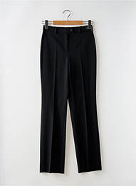 Pantalon drept țesătură poplin negru GARDEUR femme