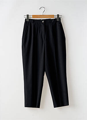 Pantalon trei sferturi negru HUCKE WOMAN femeie